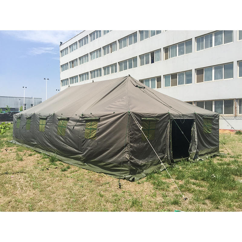 Tienda Militar de Poste de Lona 4.8x10.0m de Excedente Militar