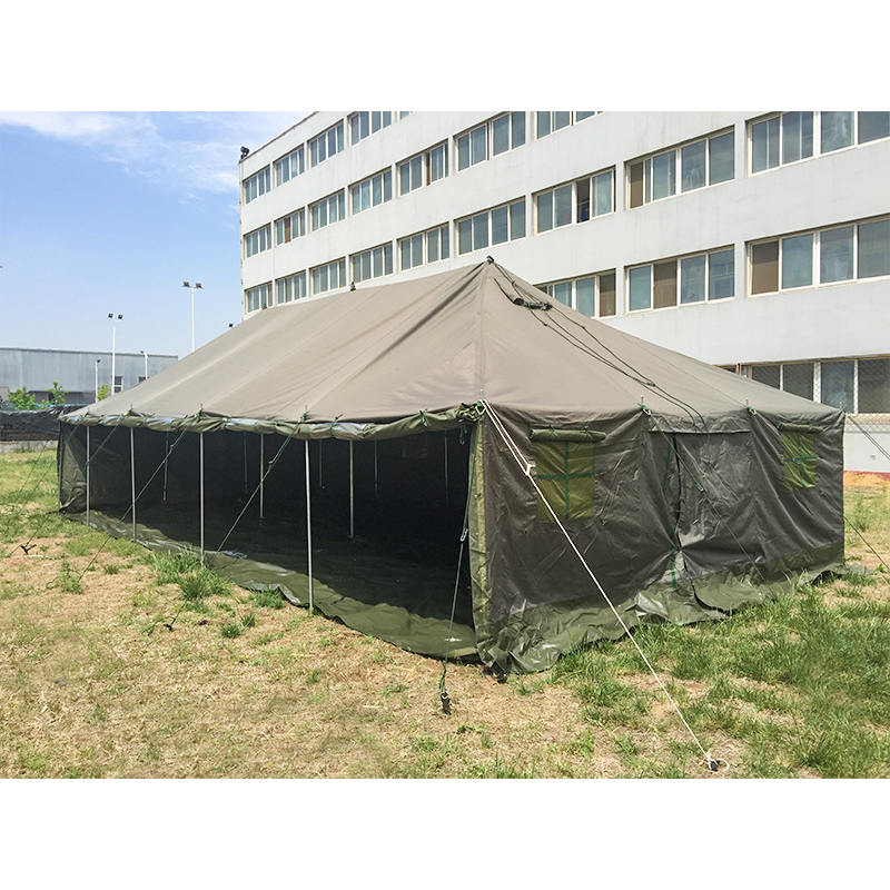 Tienda Militar de Poste de Lona 4.8x10.0m de Excedente Militar