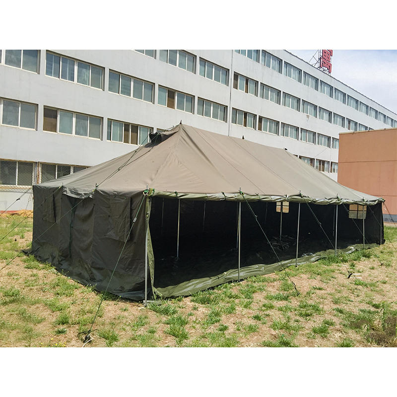 Tienda Militar de Poste de Lona 4.8x10.0m de Excedente Militar