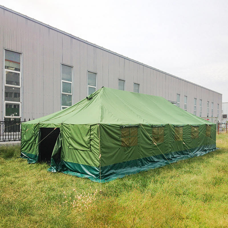Tienda Militar de Poste de Lona 4.8x10.0m de Excedente Militar