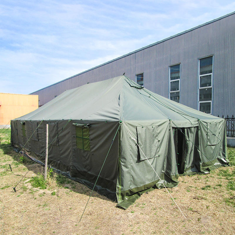 Tienda Militar de Poste de Lona 4.8x10.0m de Excedente Militar