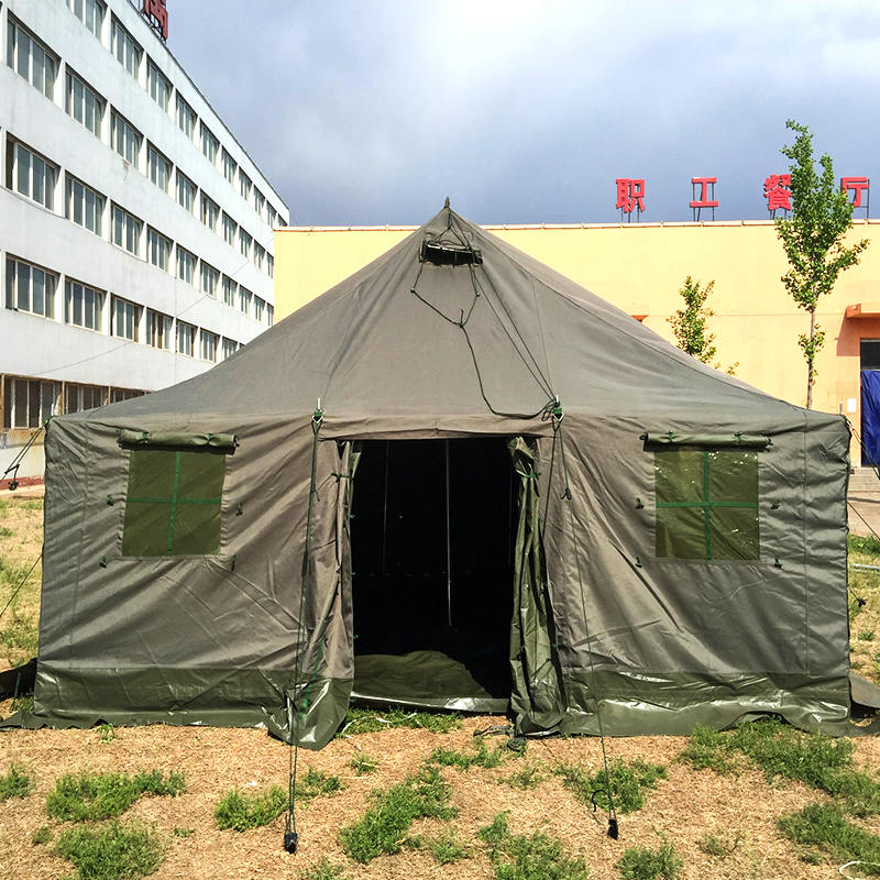 Tienda Militar de Poste 4.8x4.8m - Tipo Tropical