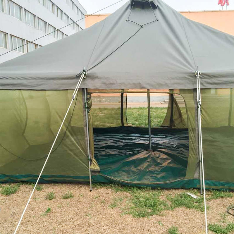 Tienda Militar de Poste 4.8x4.8m - Tipo Tropical