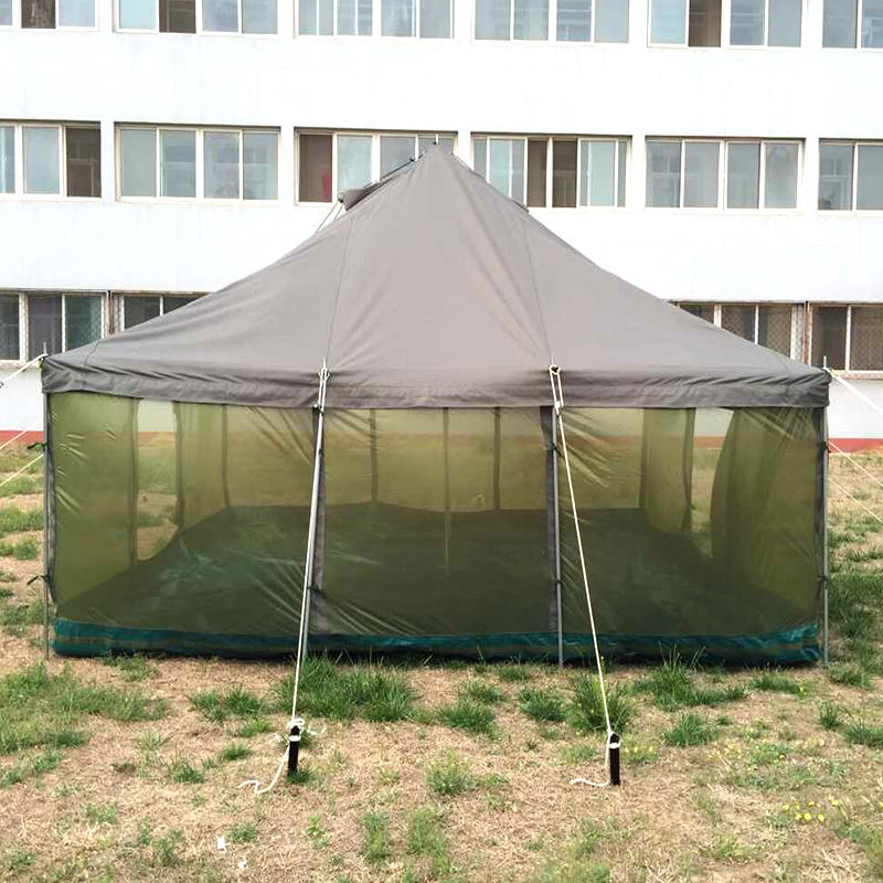 Tienda Militar de Poste 4.8x4.8m - Tipo Tropical