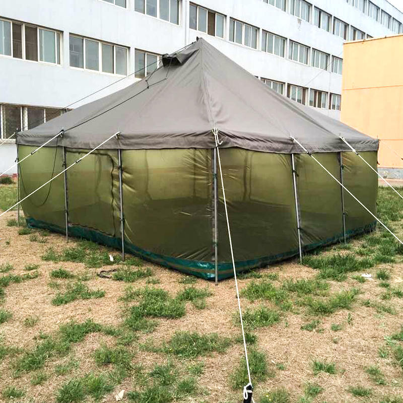 Tienda Militar de Poste 4.8x4.8m - Tipo Tropical