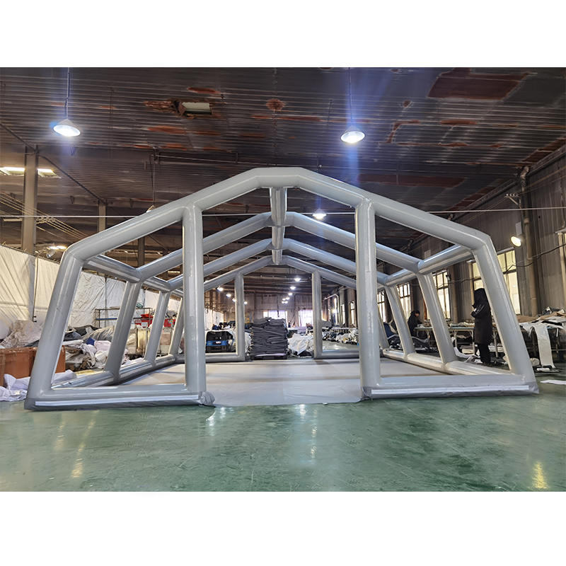 Tienda inflable multipropósito de 42 m² de despliegue