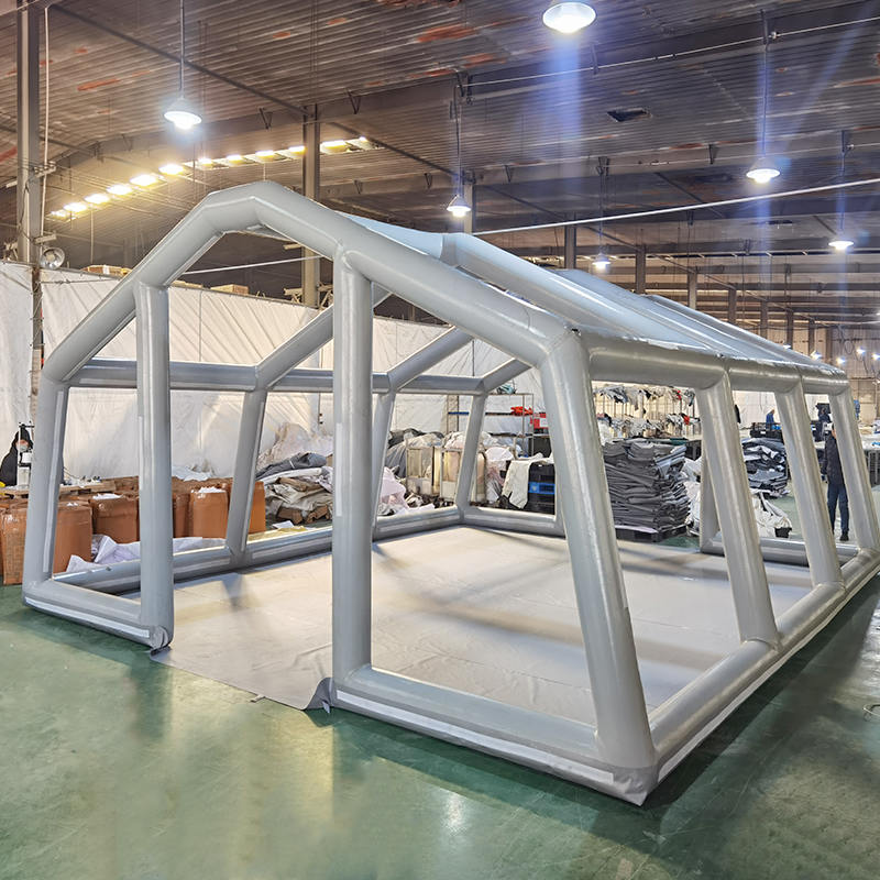 Tienda inflable multipropósito de 42 m² de despliegue