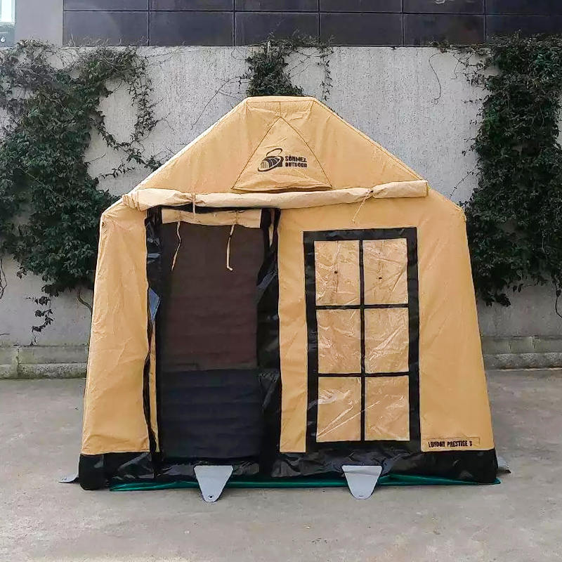 Tienda de campamento inflable Glamour Inflable de 2-4 persona de cuatro temporada
