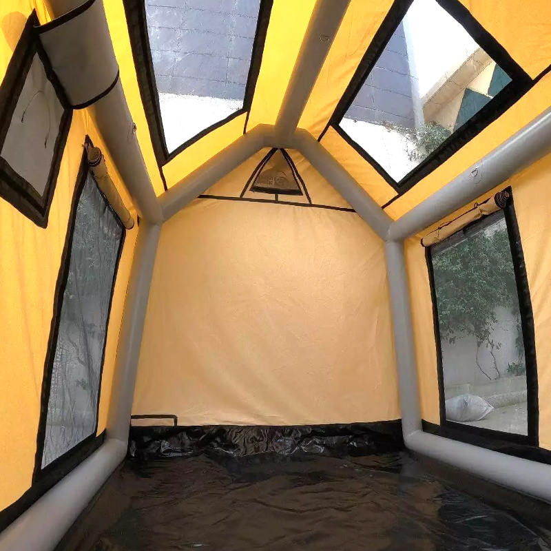 Tienda de campamento inflable Glamour Inflable de 2-4 persona de cuatro temporada