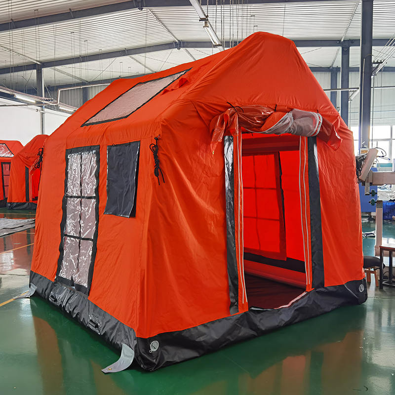 Tienda de campamento inflable Glamour Inflable de 2-4 persona de cuatro temporada