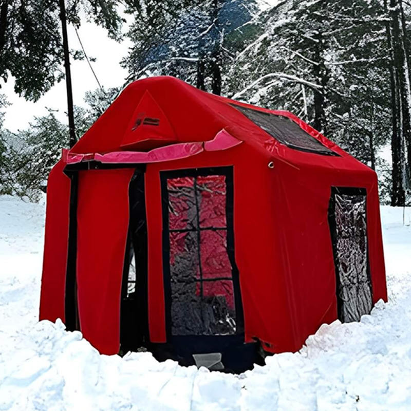 Tienda de campamento inflable Glamour Inflable de 2-4 persona de cuatro temporada