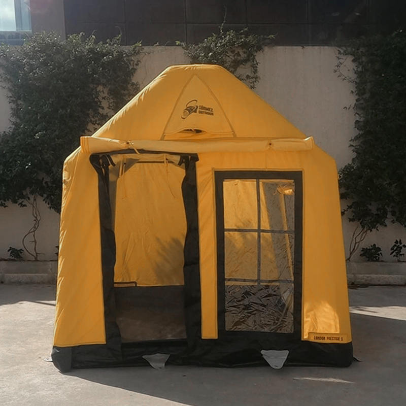 Tienda de campamento inflable Glamour Inflable de 2-4 persona de cuatro temporada