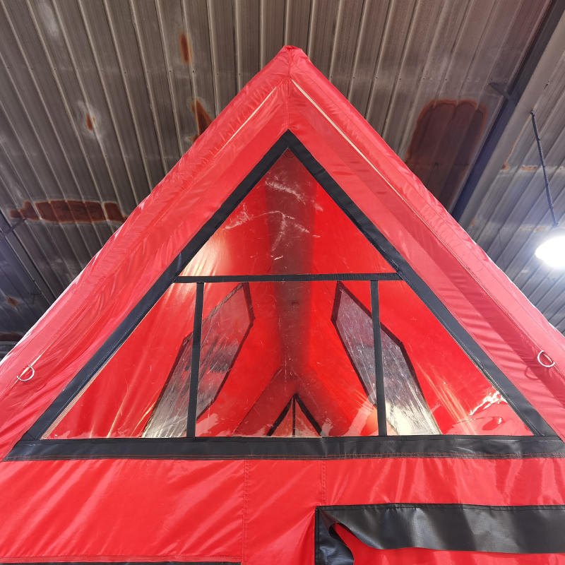 8-10 persona Topa de aire inflable impermeable de cuatro estaciones para acampar