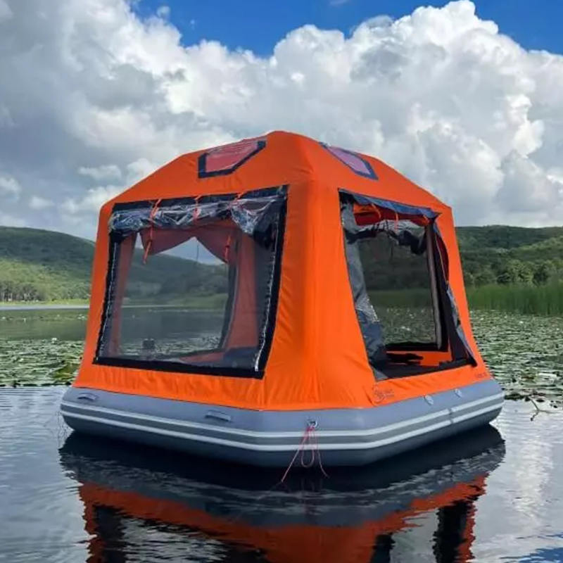 4 personas carpa inflable flotante