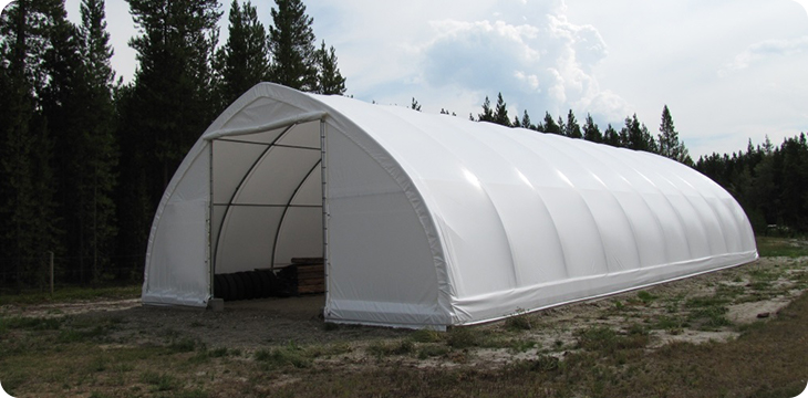 Carpa de almacenamiento